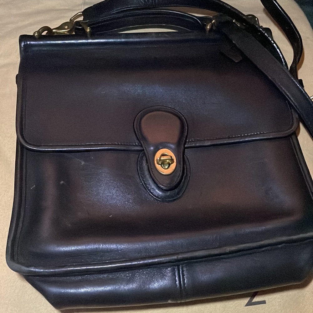 Vintage Black Coach bag